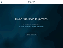 Tablet Screenshot of amiko.be